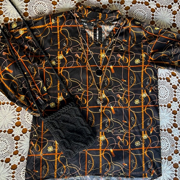 Pakistani Designer Top - Picture 1 of 5